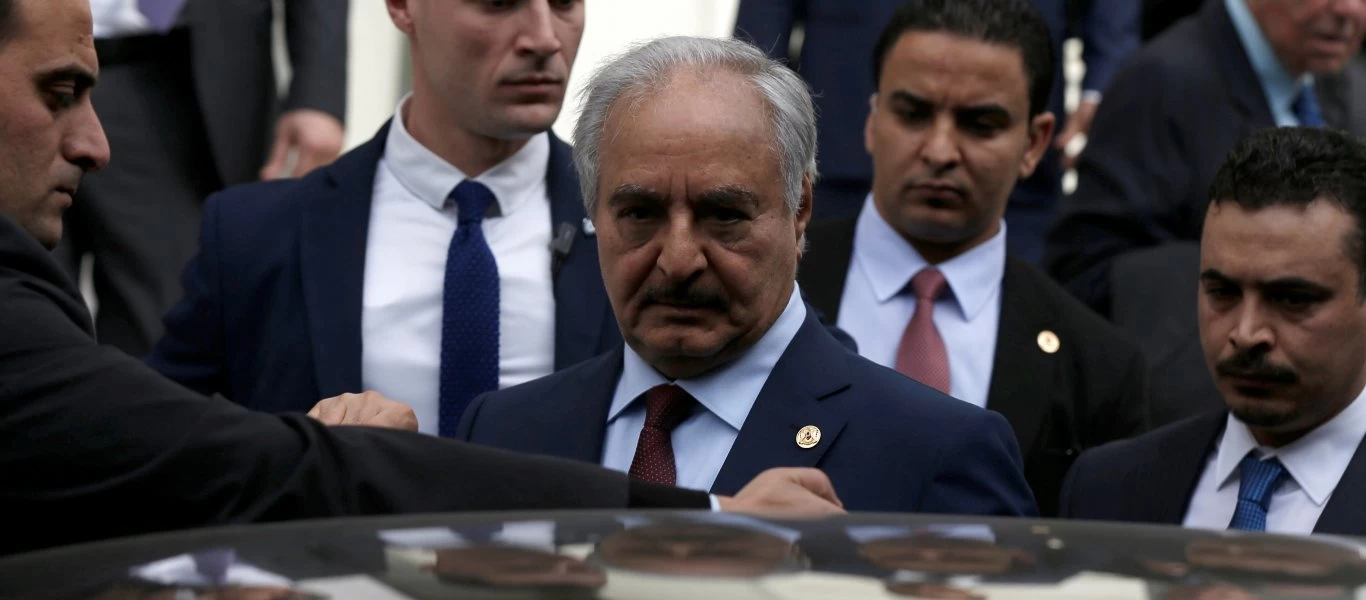Μέτωπο κατά Τουρκίας από Συρία και Λιβύη: Ο Χ.Χαφτάρ στη Δαμασκό - «Εγκληματίας ο Ερντογάν»